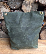 Waxed Canvas Zipper Pouch