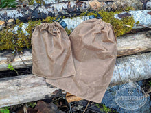 lightweight waxed canvas food sacks by PNWBUSHCRAFT