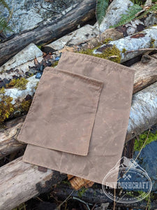 lightweight waxed canvas food sacks by PNWBUSHCRAFT