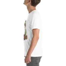 Cody the Conquer Adventure Gnome Unisex t-shirt