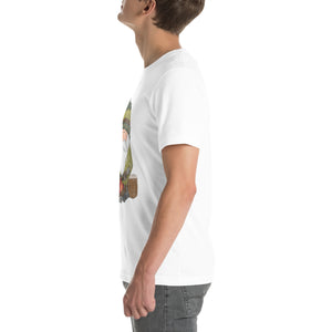 Cody the Conquer Adventure Gnome Unisex t-shirt
