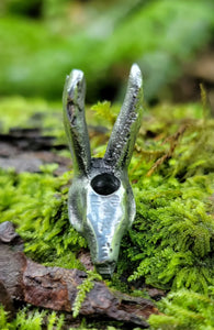 Death Bunny Handcrafted Paracord Bead