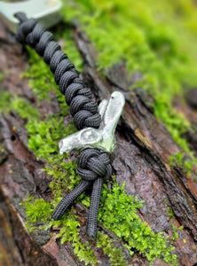 Death Bunny Handcrafted Paracord Bead
