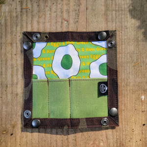 Colorful EDC waxed Canvas Travel Tray for your Gear and EDC 2.0