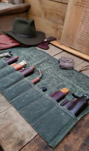 canvas roll for knives by PNWBUSHCRAFT