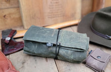 canvas roll for knives by PNWBUSHCRAFT
