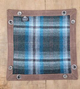 Vintage Wool and Waxed Canvas Small Travel Tray for your Gear or EDC