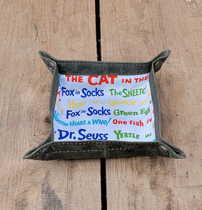 Tiny Dr Suess Travel Tray for Keeping your small items together