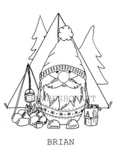 The Adventure Gnomes Coloring Book Volume 1 Printable Digital Download