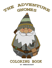 The Adventure Gnomes Coloring Book Volume 1 Printable Digital Download