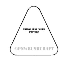 How to Make a Waxed Canvas Tripod Seat Cover Instructions Digital Download