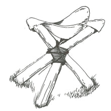 How to Make a Waxed Canvas Tripod Seat Cover Instructions Digital Download