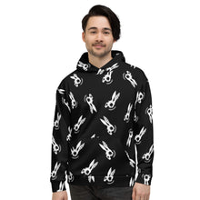 Death Bunny All Over Unisex Hoodie