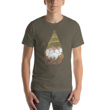 Dean the Daring Adventure Gnome Unisex t-shirt