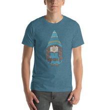 Heather the Happy Adventure Gnome Unisex t-shirt