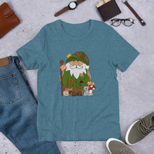 The Cat Herding Gnome by PNWBUSHCRAFT Unisex t-shirt