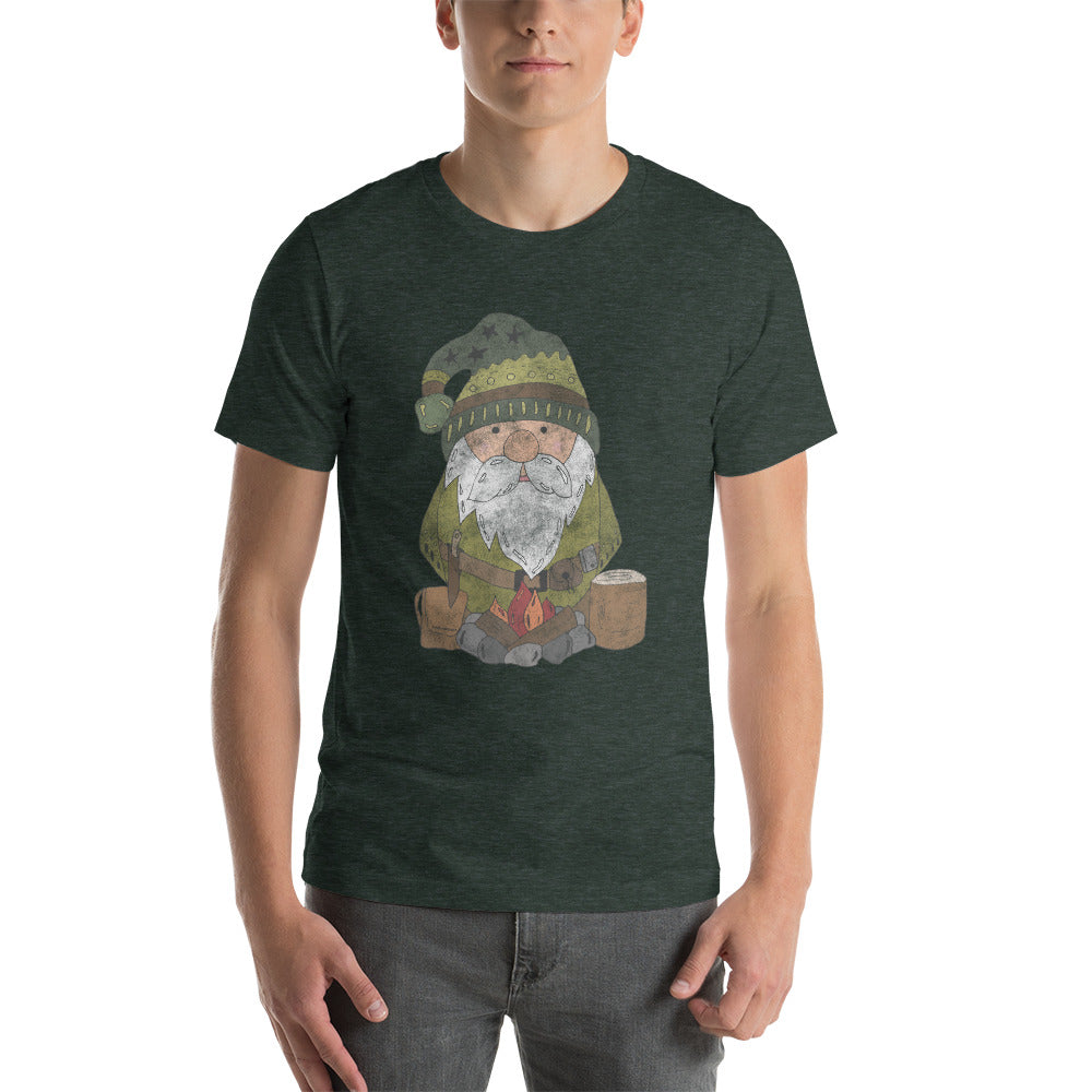 Cody the Conquer Adventure Gnome Unisex t-shirt