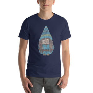Heather the Happy Adventure Gnome Unisex t-shirt