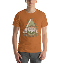 Brian the Bold Adventure Gnome Unisex t-shirt